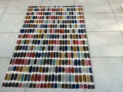 Multicoloured wool rug from - multicoloured,