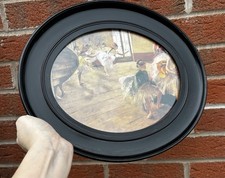 Antique oval picture - oval, frame