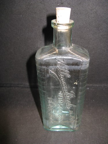 Vintage glass medicine - vintage,