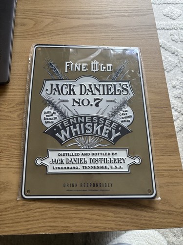 Jack daniels metal tin sign - jack,