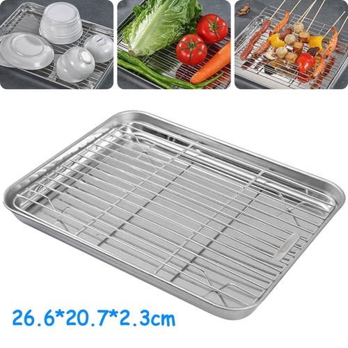 Stainless steel baking - baking, tray