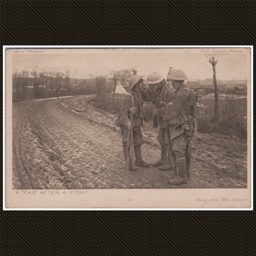 World war soldier smoking - i,