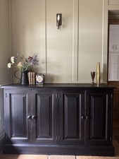 Solid country pine black - solid,