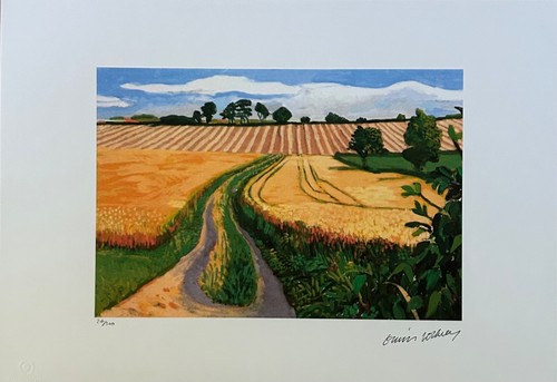 David hockney untitled path - david,