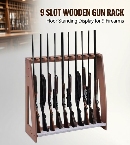 Height adjustable wooden gun - wooden,