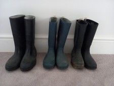 Wellies Wellington Boots X 3