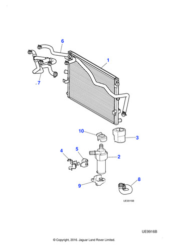 Jaguar supercharger radiator - jaguar,