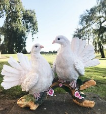 Two White Doves Ornament -