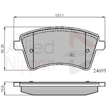 Brake Pads Set For Renault
