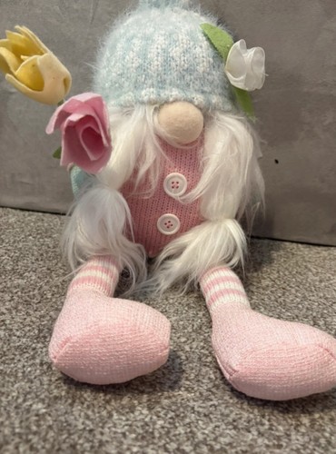 Spring easter gnome plush - spring,