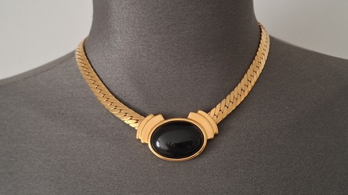 Vintage napier black cabochon - vintage,