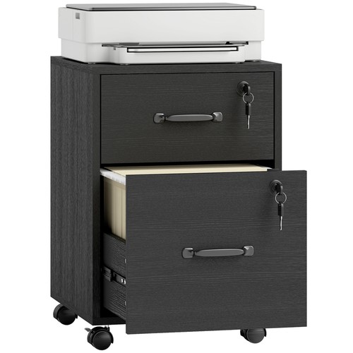 Homcom roll file cabinet - homcom,
