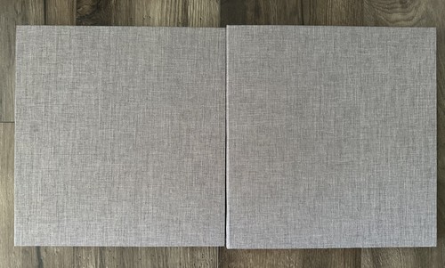 Grey self adhesive photo album - grey,