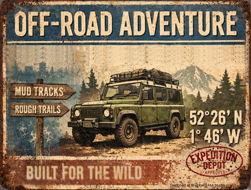 Vintage off road adventure - off,
