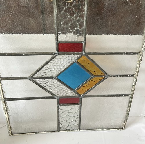 Vintage leaded stained glass - vintage,