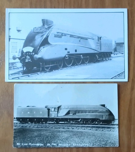 Postcards steam loco - 2,