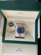 Rolex Submariner Bluesy 2018 18ct Gold & Steel 40mm