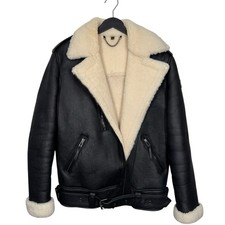 Belstaff Fera Black Shearling