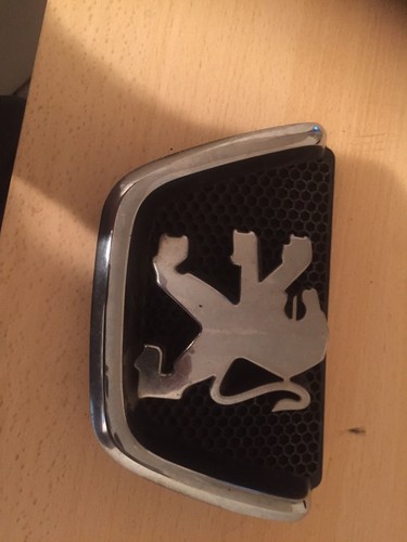 Peugeot 206 front bonnet - bonnet, badge