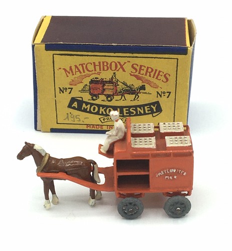 Matchbox horse drawn milk - matchbox,