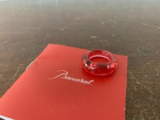 Baccarat Pink Crystal Ring
