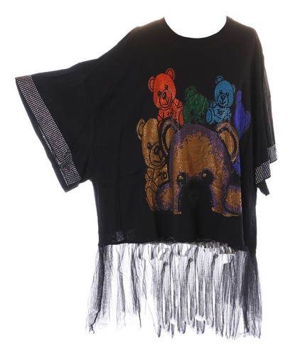 241 black teddy - teddy, colorful