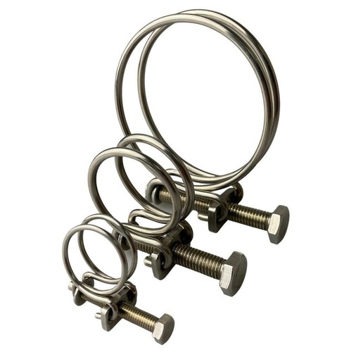 Double wire hose - clips,