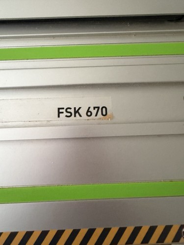 Festool fsk 670 - 670, rail