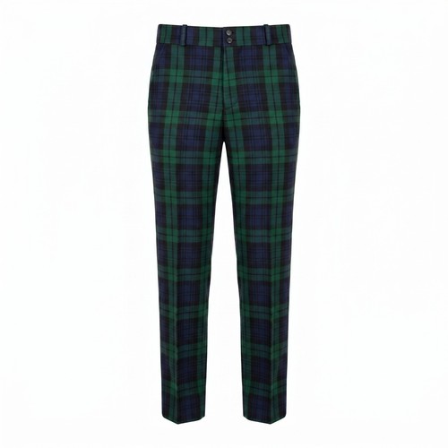 Men tartan trousers trews - tartan,