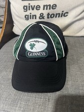 Guinness Rugby Baseball Cap Black Size 59
