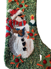 Snowman Christmas Stocking