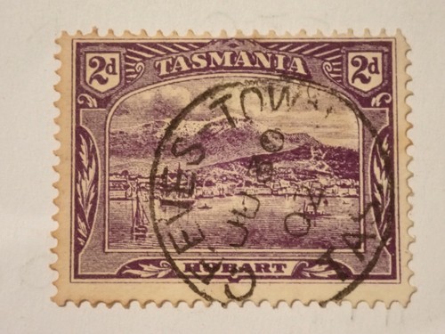 1899 tasmania pence - 2,