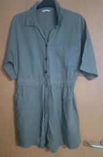 Ladies Khaki Playsuit, Size 12-14 (no label), Used, Great Condition 
