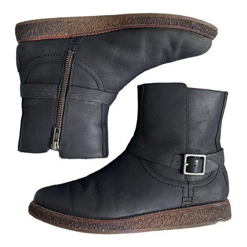 Ugg simmens black leather - simmens,