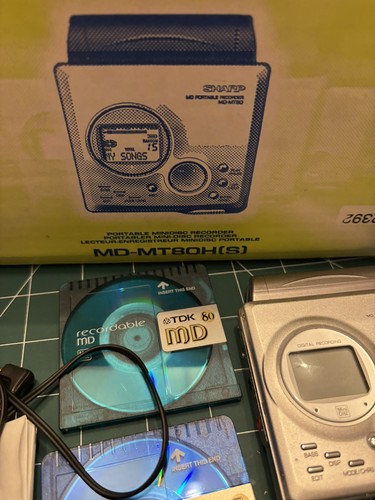 Sharp minidisc recorder - sharp,