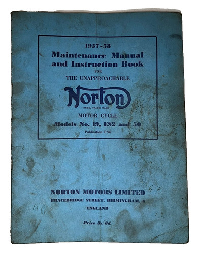 Norton es2 model 50 - norton, /