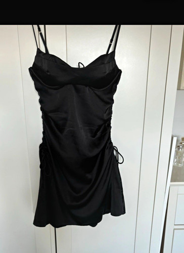 Polly black satin - polly,
