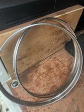 20”chrome Bass Drum Hoops.