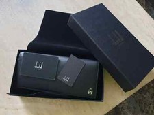 B.NEW BOXED DUNHILL Leather