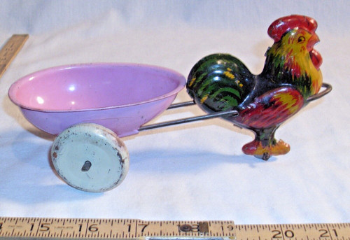 Wyandotte toys rooster pulling - toys,