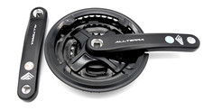 All Terra MTB Bike Triple Chainset 42/34/24T  Short 165mm Crank Arm Chain Wheel