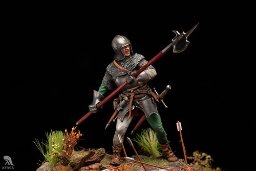 Welsh halberdier wars the - welsh,