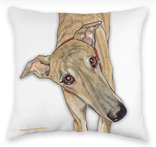 Greyhound brindle dog - brindle,