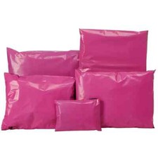 PINK MAILING BAGS | PEAL & SEAL | SHIPPING POSTAL BAGS | 6 SIZES