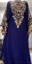 Asian Moroccan womens clothes /kaftan- party/wedding gown, new, heavy embroidery