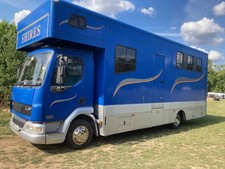 2003 DAF LF45 horse box lorry truck 7.5t