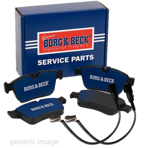 Borg beck front brake pads - front,