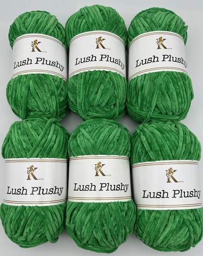 Lush plushy chunky chenille - chunky,