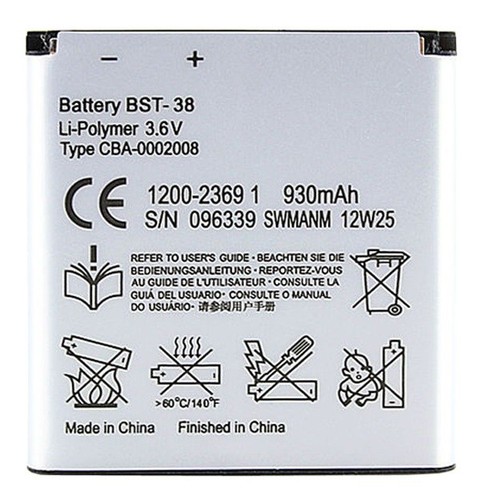 New bst battery for - bst-38,