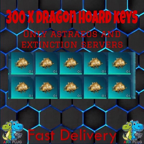 300 dragon hoard keys - x,